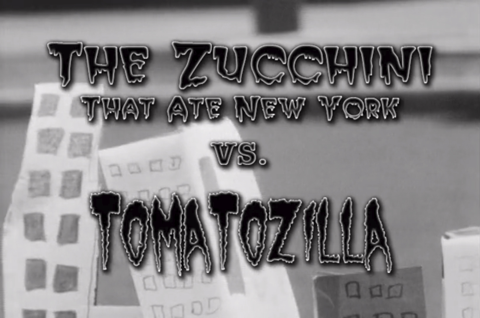 The Zucchini That Ate New York vs. Tomatozilla (2009)